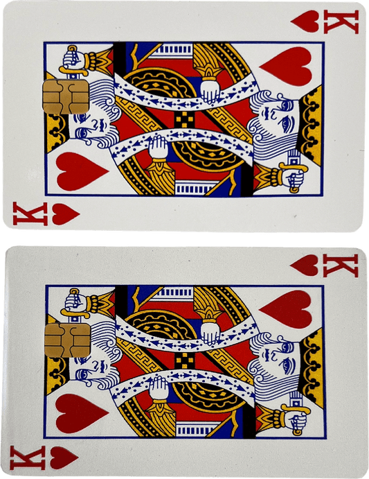 King of Hearts Card Skin (2pcs)