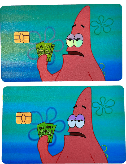 Patrick Star Card Skin (2pcs)